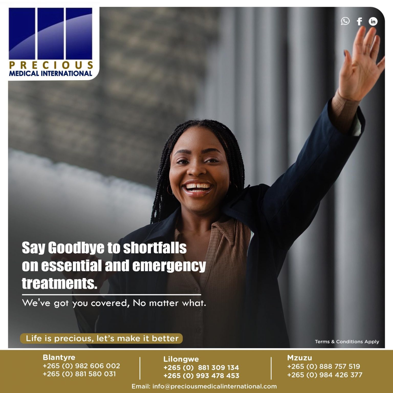 Precious Medical International pledges continued provision of best