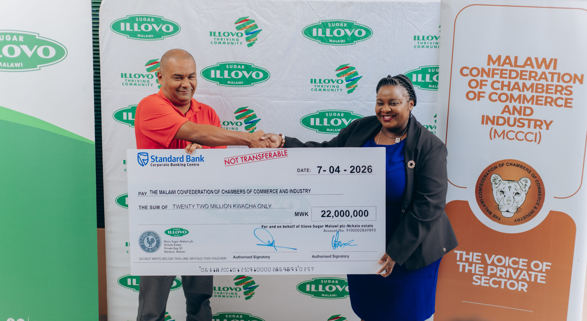 Illovo Sugar Malawi invests K22 million toward MCCCI’s 2026 Business ...